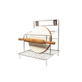Parasnath Wire Stainless Steel Rolling Pin Holder 4 in 1 Chakla Belan Stand - PARASNATH