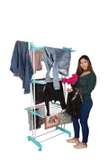 Parasnath Aqua 6 Layer  Clothes Drying Stand With Breaking Wheel System - PARASNATH