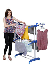 Load image into Gallery viewer, PARASNATH Prime Steel Mini Poll Clothes Drying Stand with Breaking Wheel System- Made in India - PARASNATH