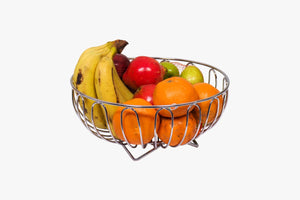 Parasnath Heavy Stainless Steel Vegetable and Fruit Bowl Basket - PARASNATH