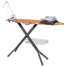 Load image into Gallery viewer, Parasnath Prime Square Steel Mash Wire Folding Ironing Board with Tray/Wire Manager and Aluminised Surface-Multi Colour (Made in India) - PARASNATH