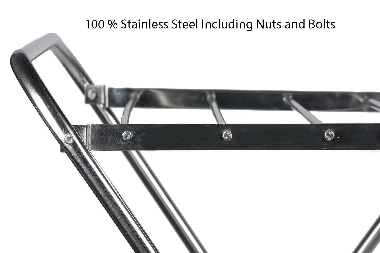 PARASNATH Prime Stainless Steel 12 Rods Extra Large Foldable Cloth Dryer/Clothes Drying Stand - Made in India - PARASNATH