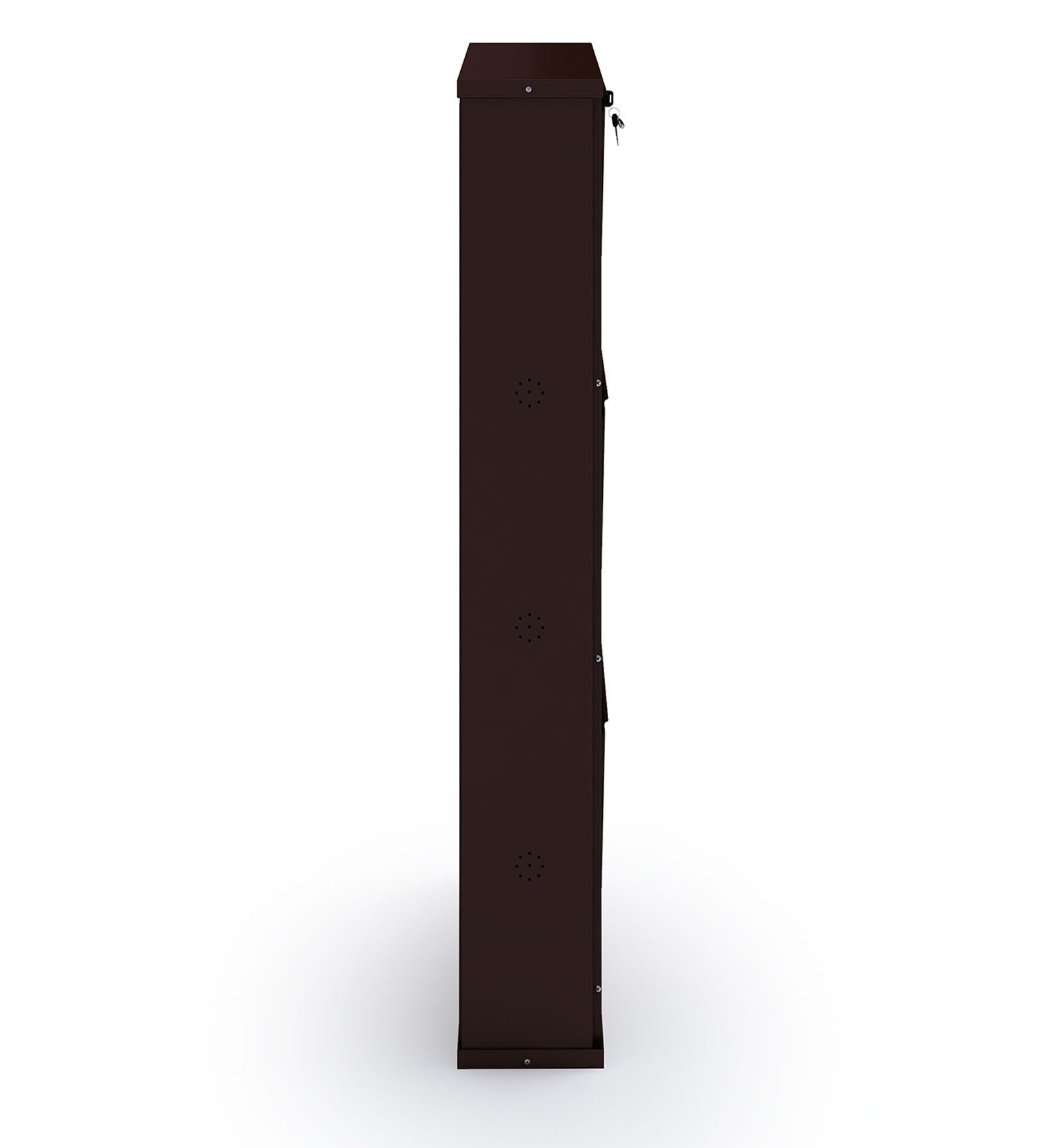 PARASNATH Coffee Colour Wall Shoe Rack 3 Shelves Shoes Stand - PARASNATH