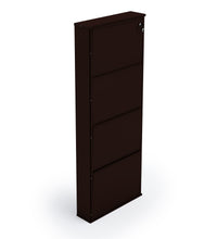 Load image into Gallery viewer, Parasnath Coffee Colour Wall Shoe Rack 4 Shelves Shoes Stand - PARASNATH