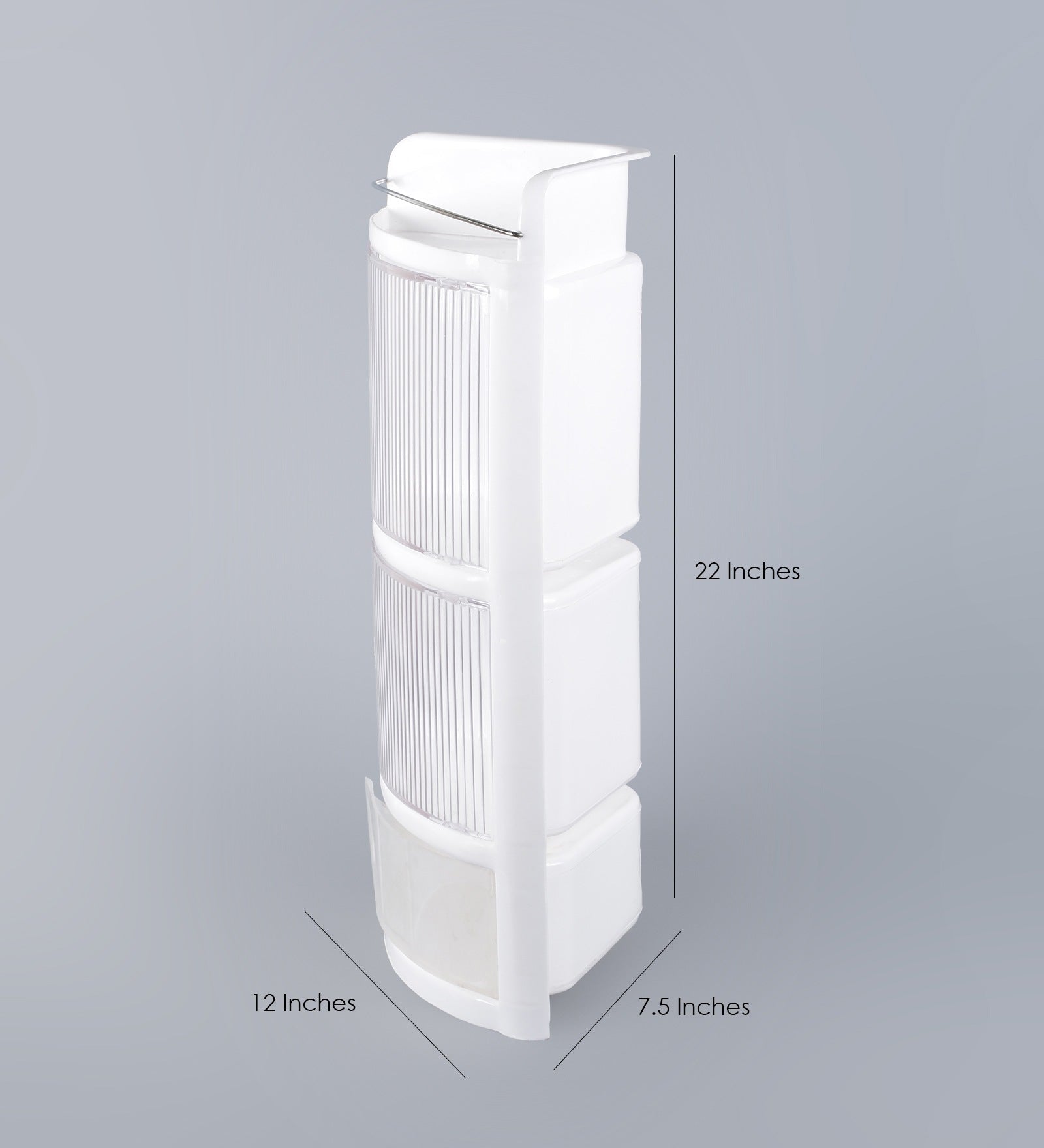 Parasnath Crystal Corner Cabinet Shelf for Bathroom - PARASNATH