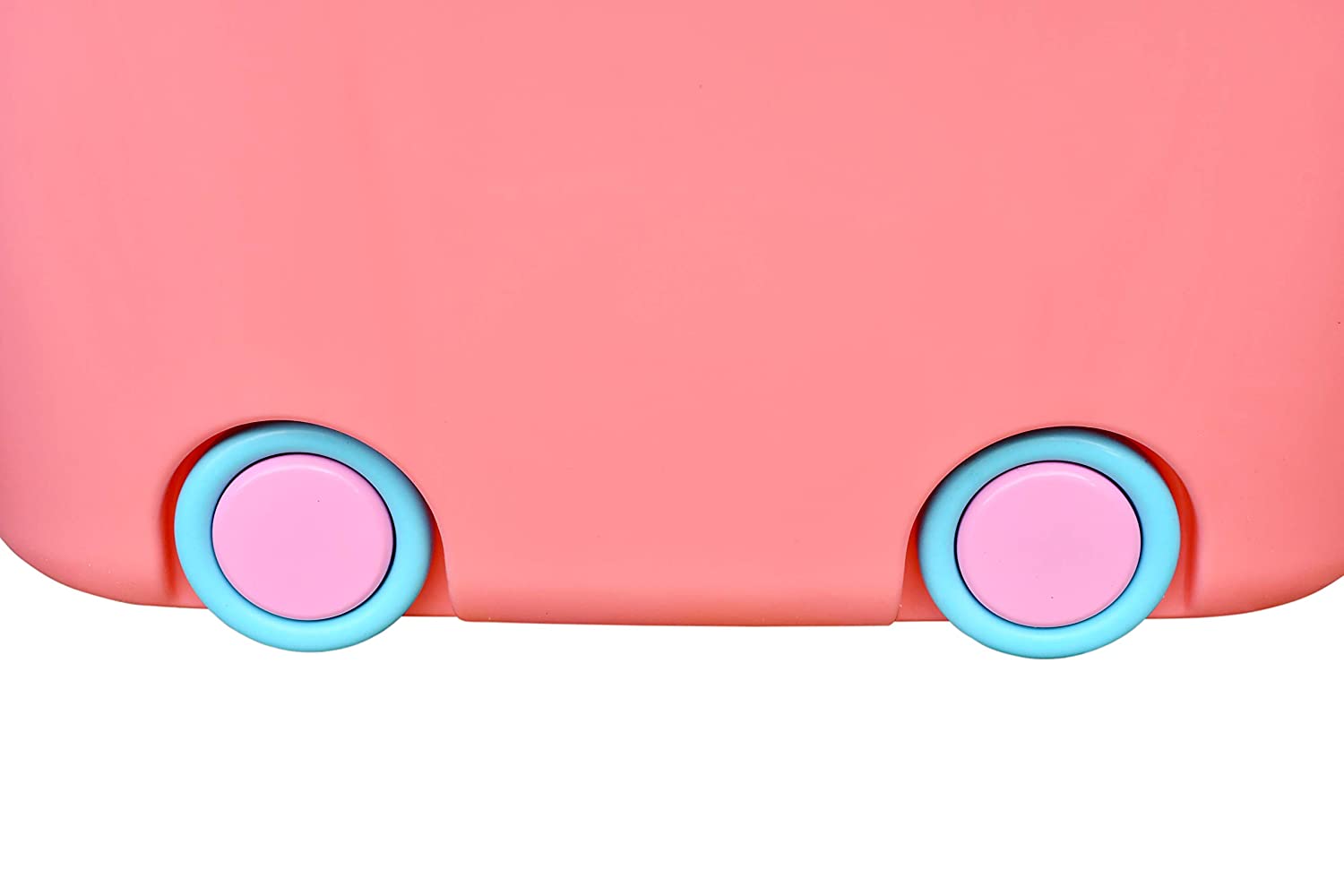 PARASNATH Rolling Storage Container Box (PinkBlue Colour)- 25 Litre Super Large With Wheels Size (50X33X26 cm) - PARASNATH