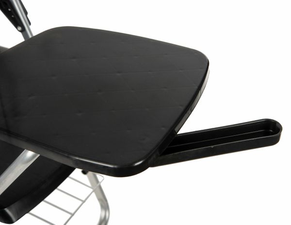 Parasnath Superb-Chair Folding Student Writing Pad Chair in Black - PARASNATH