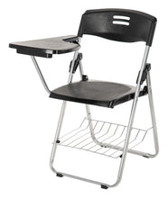 Load image into Gallery viewer, Parasnath Superb-Chair Folding Student Writing Pad Chair in Black - PARASNATH