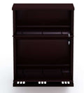 PARASNATH Coffee Colour Wall Shoe Rack 2 Shelves Shoes Stand - PARASNATH