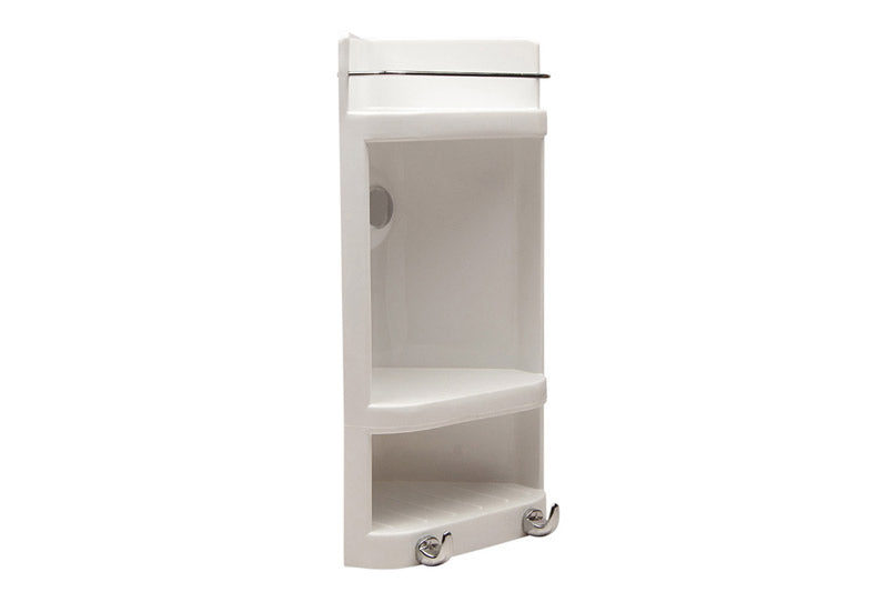 Parasnath Set of 2 Caddy Small Heavy Corner Cabinet Shelf - PARASNATH