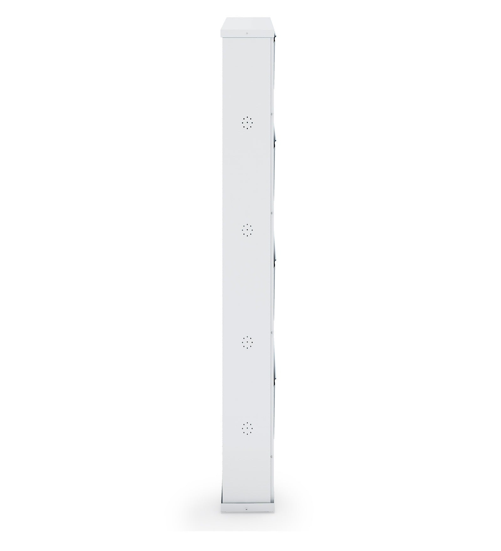 Parasnath Pure White Wall Shoe Rack 4 Shelves Shoes Stand - PARASNATH
