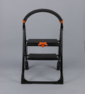 Parasnath Black Diamond Heavy Folding Ladder With Wide Steps 2 Steps 2.7 Ft Ladder - PARASNATH