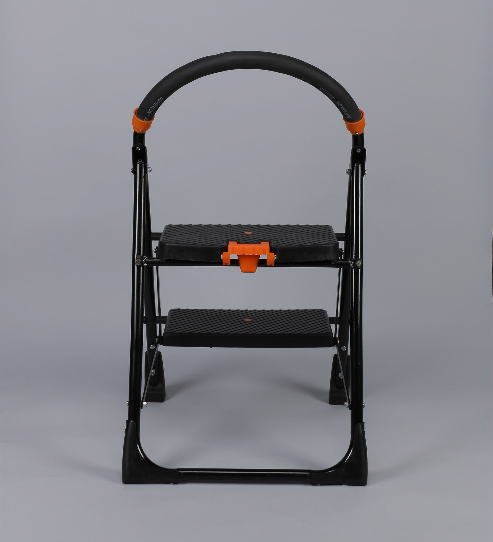 Parasnath Black Diamond Heavy Folding Ladder With Wide Steps 2 Steps 2.7 Ft Ladder - PARASNATH
